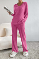 Women’s Ribbed Lounge Set