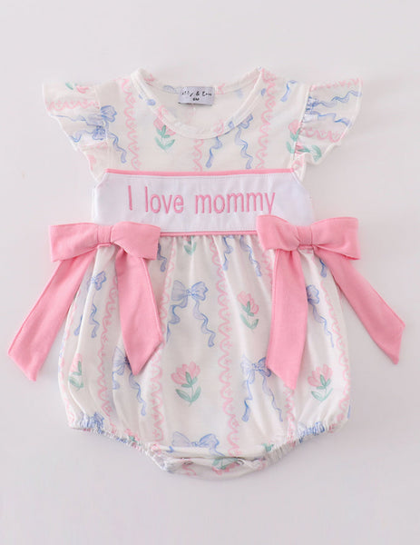 “I Love Mommy” Romper