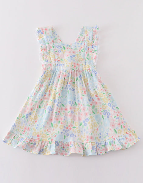 Floral Muslin Dress