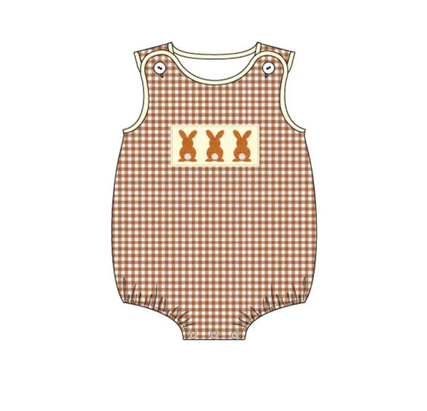 French Knot Bunny Romper
