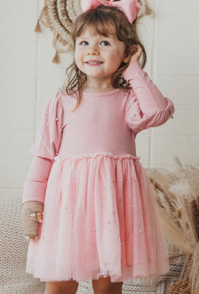 Light Pink Tulle Dress