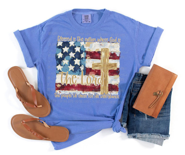 Women’s Patriotic Faith Tee