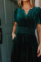 The Emma Velvet Dress