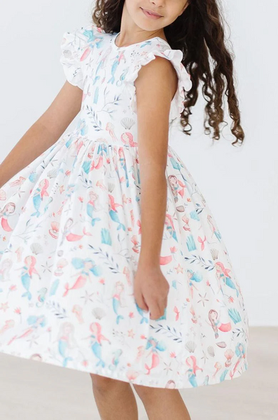 Mermaid Friends Twirl Dress