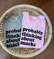 Kid’s “Snacks” Tee