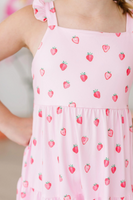 Sweet Strawberry Maxi Dress🍓