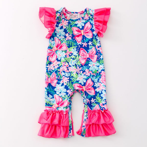 Royal Coquette Romper