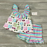 Flip Flop Short Set