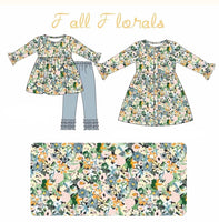 Fall Floral Pant Set