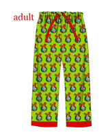 Mean One Adult PJ Bottoms