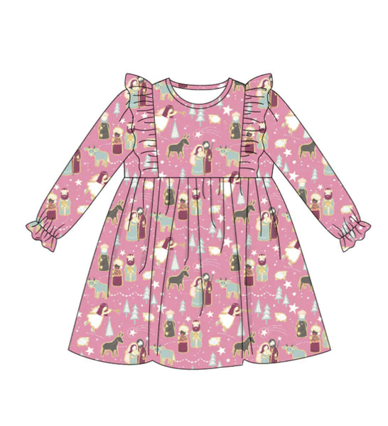 Pink Nativity Dress