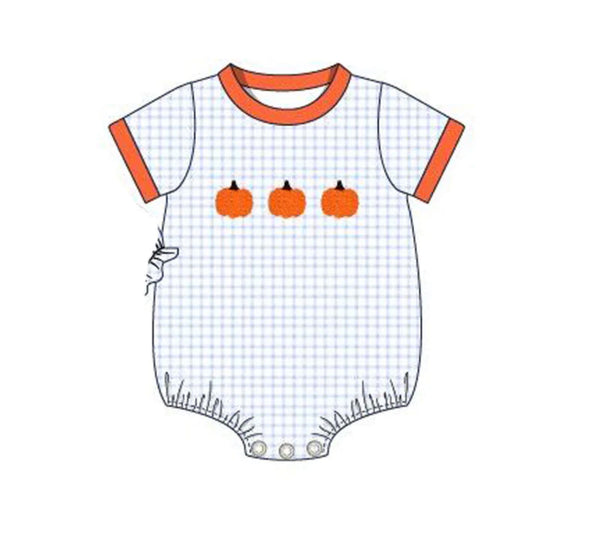 Boy’s Pumpkin Romper