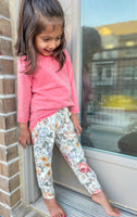 The June | Girls Floral Joggers