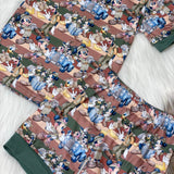 Safari Mouse & Friends Short Sleeve Loungewear Set