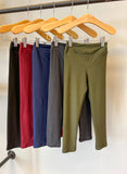 Girl's | Butter Leggings | Olive