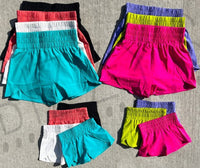 The VIBE | Adult High Waisted Windbreaker Shorts