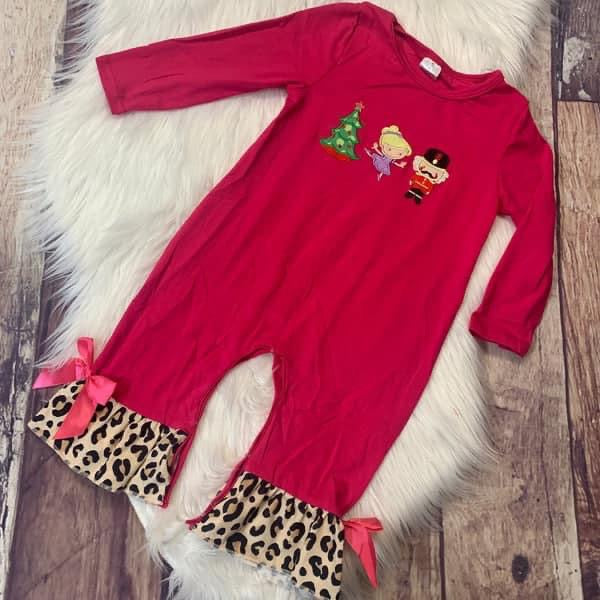 Nutcracker Baby Romper