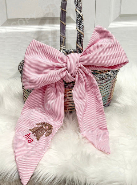 Custom Embroidered Bows