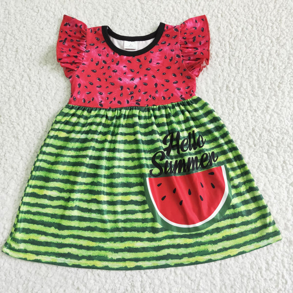 Hello Summer Watermelon Dress
