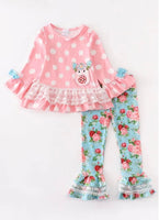 Little Piggy Floral Set