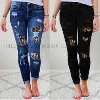 Peek A Boo Skinny Jeans