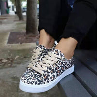 Women's Leopard Tennis Shoes